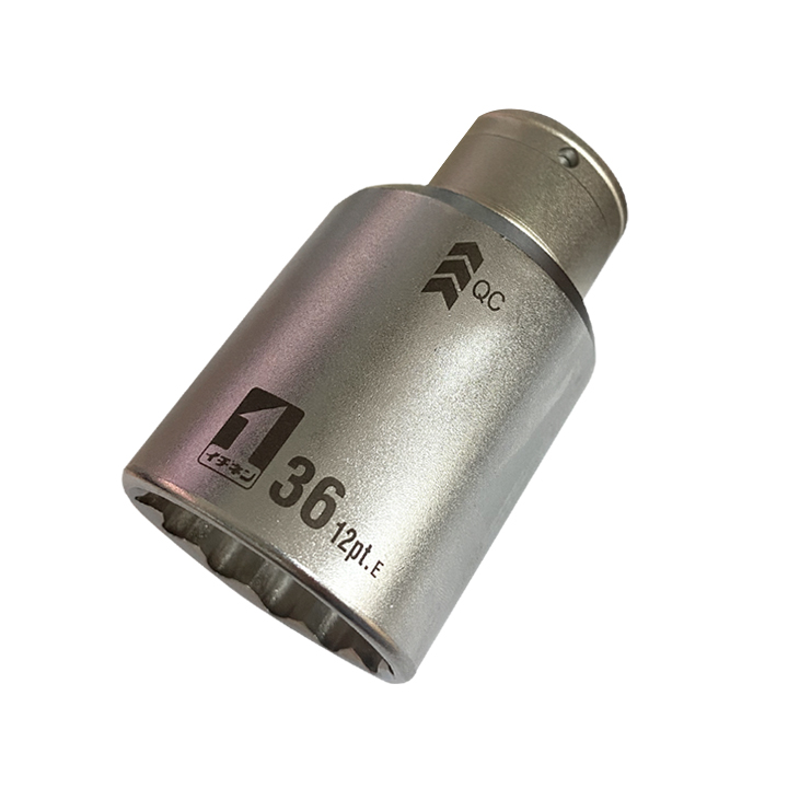 QC소켓(36mm 12각 싱글) IM-4W36-12K 머스트툴/MUSTTOOL
